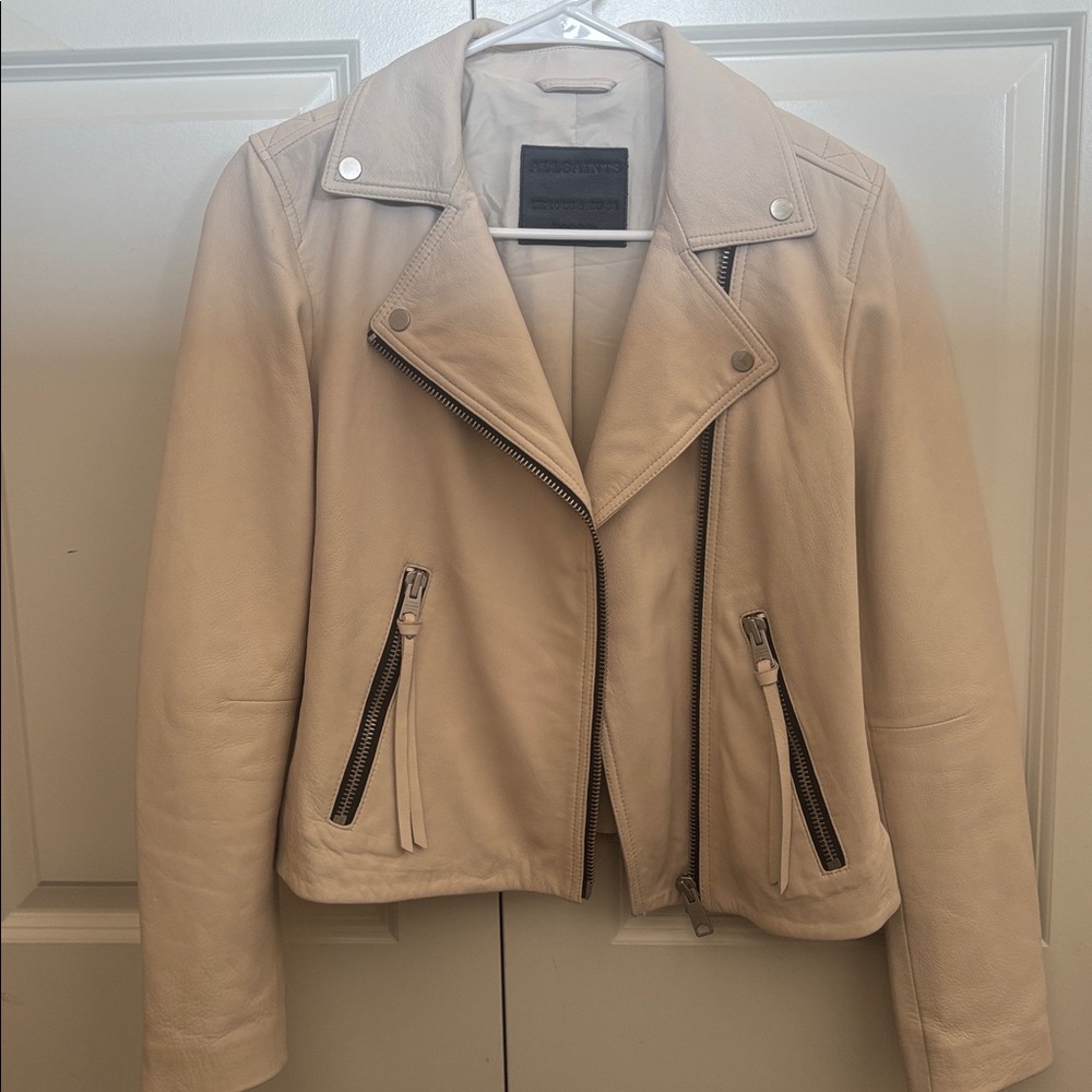 AllSaints Dalby Leather Biker Jacket